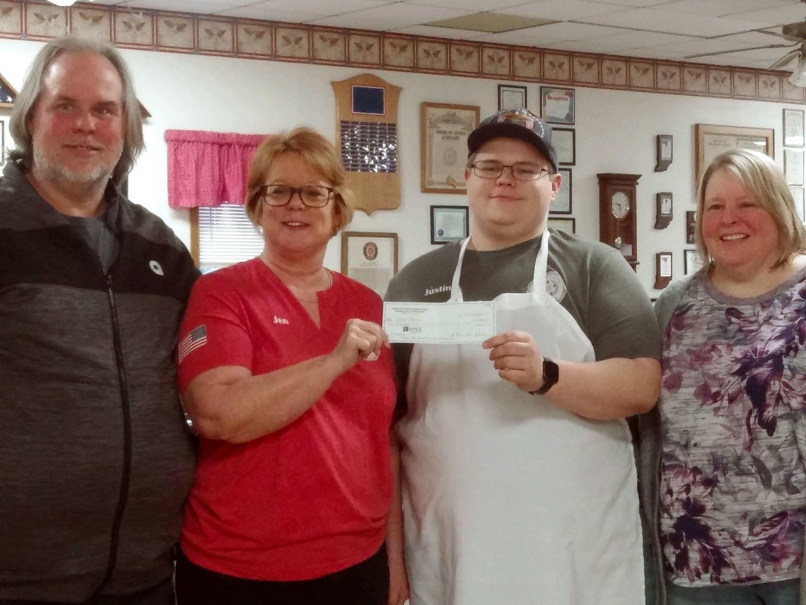 Donation kicks off benefit